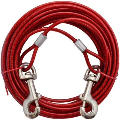 A10-2012VP – VALTERRA LLC Pet Leash, Use To Keep Dog Safe When Outside Cable Type For Dogs Up To 100 Pounds 30 Foot L...